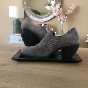 Born Suede Booties 9.5